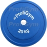 Изображение товара Диск стальной «Powerlifting» с полимерным покрытием, 20кг ДПЛ-20