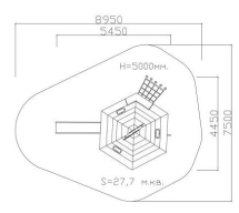 Игровой комплекс Эко 071302 для детской площадки Игровой комплекс Эко 071302 для детской площадки