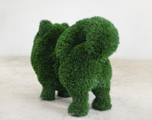 Топиари собака Шпиц - газон Deluxe Green Топиари собака Шпиц - газон Deluxe Green