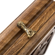 Нарды резные "Орнамент" с цельным рисунком, Haleyan Нарды резные "Орнамент" с цельным рисунком, Haleyan