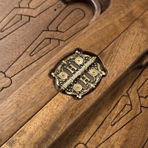 Нарды резные "Орнамент" с цельным рисунком, Haleyan Нарды резные "Орнамент" с цельным рисунком, Haleyan