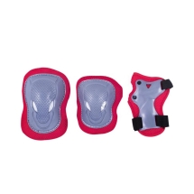 Комплект защиты Agent, красный/серый