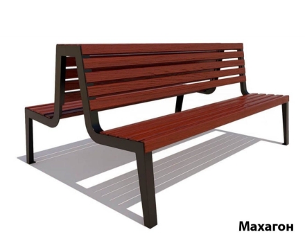 Парковая скамейка Магадан, Сосна 2,5 м, фото 4