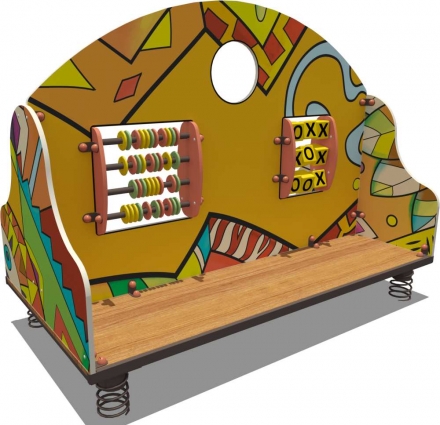 Паровозик из Ромашково вагон №3, паттерн &quot;Этник&quot; МД030.01.03, фото 1