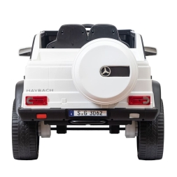 Электромобиль Mercedes-Benz Maybach Small G650S белый, фото 3