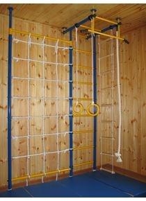 Детский спортивный комплекс Городок Babysport Г-образный с сеткой-1м., фото 2