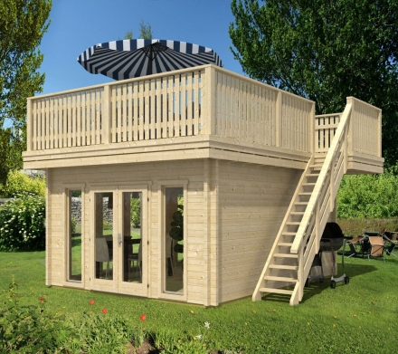 Двухэтажная беседка Сабо, фото 1