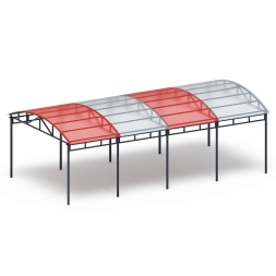 Теневой навес на 8 тренажеров - МФ 752.02 - Спорт, фото 2