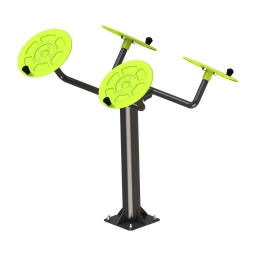 Smart-1002 Уличный тренажер для мышц плечевого пояса (большие тарелки) Zavodsporta, фото 3 Smart-1002 Уличный тренажер для мышц плечевого пояса (большие тарелки) Zavodsporta, фото 3