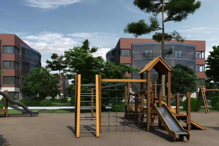 Детский игровой комплекс Новый Двор, фото 2