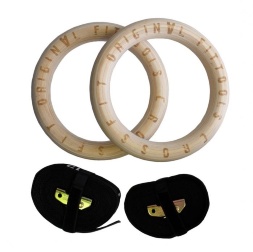 Кольца гимнастические 23,5 см FT-CROSSRINGS , фото 1