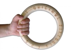 Кольца гимнастические 23,5 см FT-CROSSRINGS , фото 2