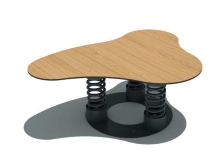 Качалка на пружине КНП-059 для детской площадки, фото 1