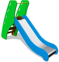 Детская горка Заря Г046 H=950 для игровых площадок