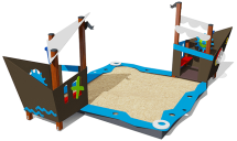 Песочный дворик ВСТ 2131 для детской площадки Песочный дворик ВСТ 2131 для детской площадки