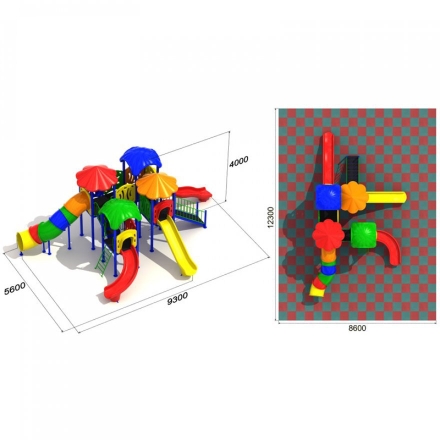 Игровая площадка Зоопарк 3.3, фото 3