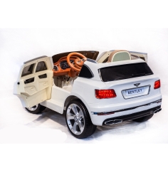 Электромобиль Bentley Bentayga JJ2158 белый, фото 2