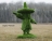 Топиари гном Рубин, модель 2, Deluxe Green + Eco