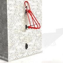 Настенный кронштейн для велосипеда поворотный запираемый Настенный кронштейн для велосипеда поворотный запираемый