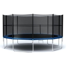 DIAMOND FITNESS External 16ft (488 см) Батут с защитной сеткой (лестница в комплекте)