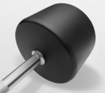 BRONZE GYM BG-PA-BB-S20 Штанга обрезиненная прямая 20 кг