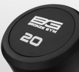 BRONZE GYM BG-PA-BB-S20 Штанга обрезиненная прямая 20 кг, фото 4