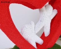 Топиари стела Любимый город, размер М, Н=400 см - газон Eco+Deluxe Топиари стела Любимый город, размер М, Н=400 см - газон Eco+Deluxe