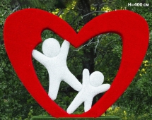 Топиари стела Любимый город, размер М, Н=400 см - газон Eco+Deluxe Топиари стела Любимый город, размер М, Н=400 см - газон Eco+Deluxe