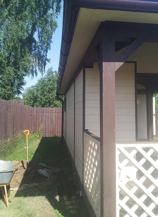 Застекленная беседка ОАЗИС С ХОЗБЛОКОМ, фото 7