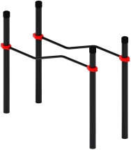 Воркаут ЛОВ 108 красный ВТ 102.06-01 Воркаут ЛОВ 108 красный ВТ 102.06-01