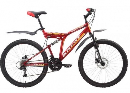 Велосипед Black One Descender Disc Red/Yellow 18", фото 1