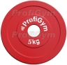 Изображение товара Диск стальной «Powerlifting» с полимерным покрытием, 5кг ДПЛ-5