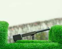 Топиари Самолет Победа - газон Eco