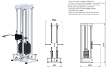Тренажер Ильясова «ТЕЛЕЖКА вертикальная», модернизированный ТИТВ3 Тренажер Ильясова «ТЕЛЕЖКА вертикальная», модернизированный ТИТВ3
