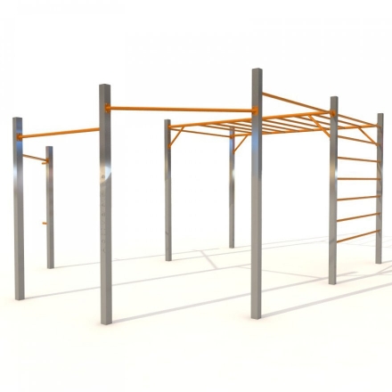 Оборудование для Воркаут ActiSteel S 1 для спортивной площадки, фото 1