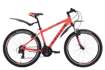 Велосипед Stark'18 Indy 26.2 V оранжевый/чёрный/серый 20&quot;