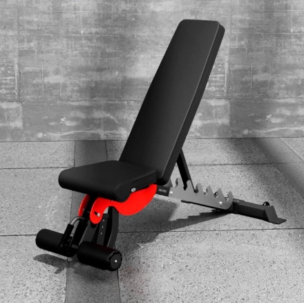 Скамья регулируемая (6-позиционная регулировка спинки) OKPRO, фото 6