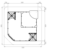 Песочный дворик Космопорт (Серый) - ИО 6.14.02-01