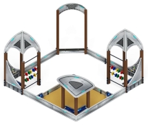 Песочный дворик Космопорт (Серый) - ИО 6.14.02-01