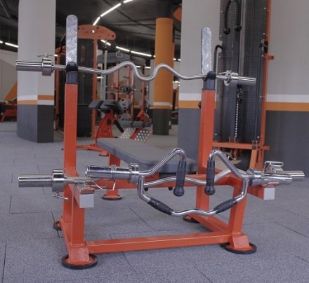 А-002 Скамья для жима от груди и французского жима, фото 2