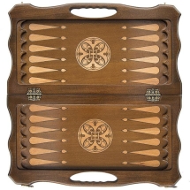 Шахматы + нарды резные 50 с ручкой, Haleyan Шахматы + нарды резные 50 с ручкой, Haleyan