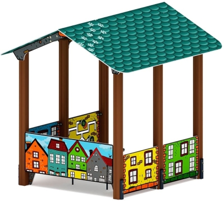 Домик большой 2 (Город) МФ 10.01.08-01, фото 4