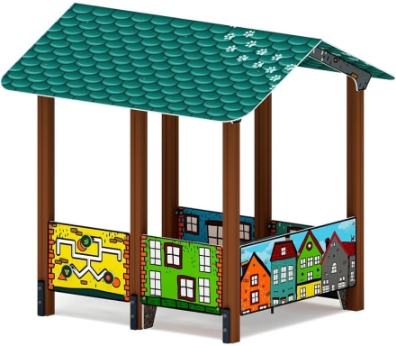 Домик большой 2 (Город) МФ 10.01.08-01, фото 3