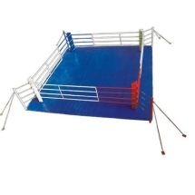 Ринг боксерский на растяжках 7х7м, боевая зона 6х6м