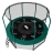 Батут Unix line Supreme Game 8 ft (green) диаметр 244 см с защитной сеткой