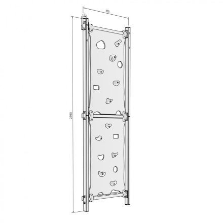 Скалодром Rock-s белый, фото 3