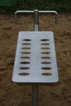 УТЭ-Z-020 Скамья для пресса из нержавеющей стали, фото 3