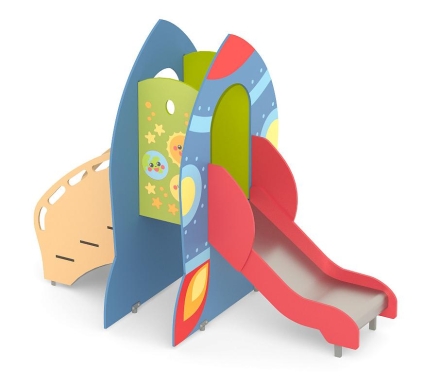 Горка Romana 111.23.00 Ракета для детских площадок, фото 2