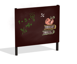 Развивающее оборудование Стенд для рисования мини ИО-11.8 для детской площадки Развивающее оборудование Стенд для рисования мини ИО-11.8 для детской площадки