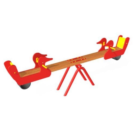 Детские качели-балансир Утки ЗНКЧ051 для детской площадки, фото 1